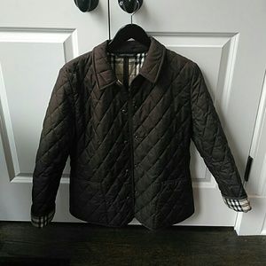 Burberry London Diamond Quilted Jacket size S